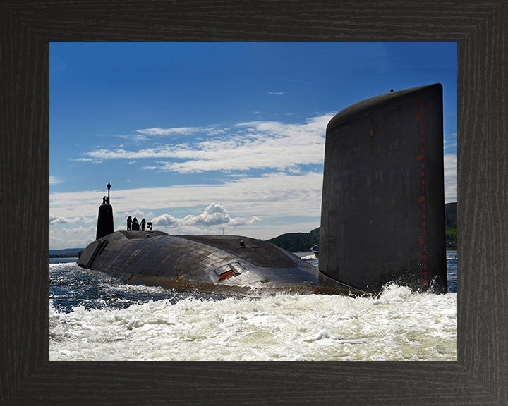 HMS Victorious S29 Royal Navy Vanguard class Submarine Photo Print or Framed Print - Hampshire Prints