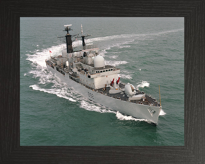 HMS Liverpool (D92) Photo Print - At Sea 2001 - Royal Navy Type 42 Destroyer