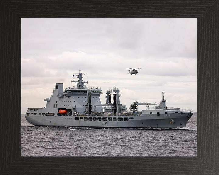 RFA Tidespring A136 | Photo Print | Framed Print | Tide class | Tanker | Royal Fleet Auxiliary Hampshire Prints