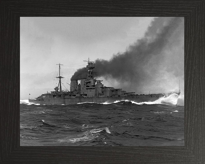 HMS Hood (51) | Photo Print | Framed Print | Admiral Class | Battlecruiser | Royal Navy Hampshire Prints