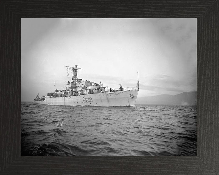 HMS Wigtown Bay K616 Royal Navy Bay Class Frigate Photo Print or Framed Print - Hampshire Prints