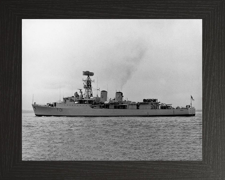 HMS Nubian F131 Royal Navy Tribal class frigate Photo Print or Framed Photo Print - Hampshire Prints