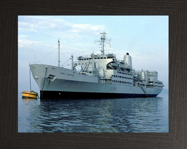 RFA Fort Austin A386 | Photo Print | Framed Print | Fort Rosalie Class | Royal Fleet Auxiliary Hampshire Prints