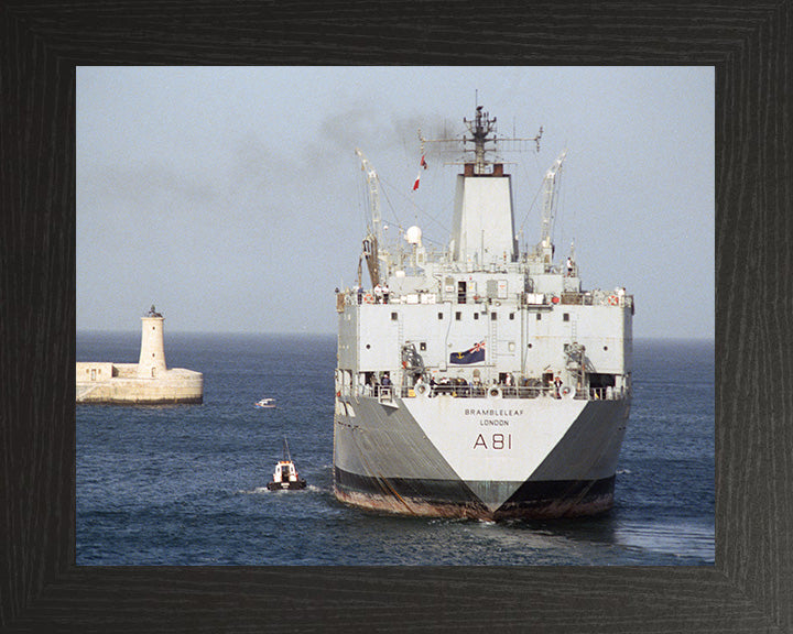 RFA Brambleleaf A81 | Photo Print | Framed Print | Leaf Class | Support Tanker | Royal Fleet Auxiliary Hampshire Prints