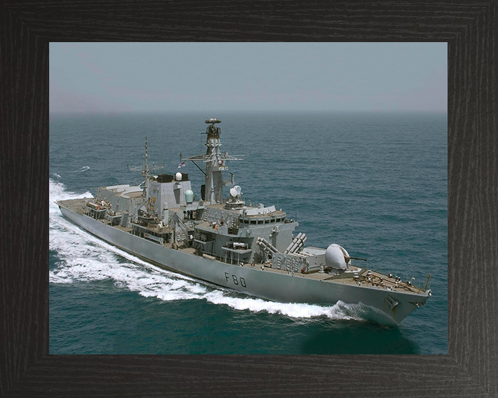 HMS Grafton F80 Royal Navy Type 23 Frigate Photo Print or Framed Print - Hampshire Prints