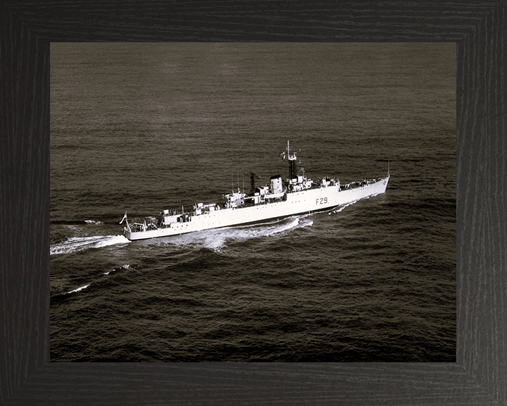 HMS Verulam (F29) Photo Print - at sea - Royal Navy Type 15 Frigate