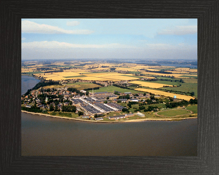 HMS Ganges Shotley Suffolk Aerial Photo Print or Framed Photo Print - Hampshire Prints