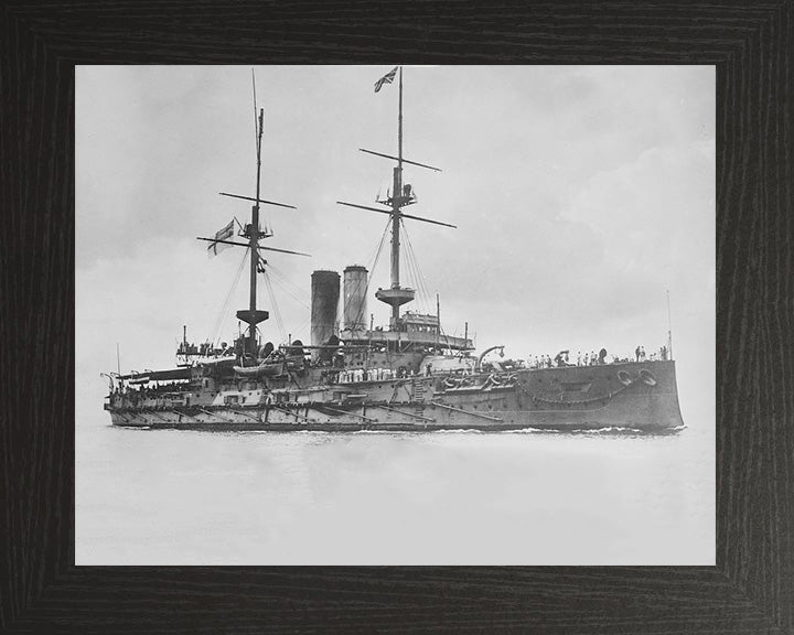 HMS Glory (1899) | Photo Print | Framed Print | Pre Dreadnought Battleship | Royal Navy Hampshire Prints