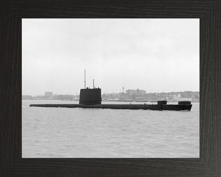 HMS Walrus S08 Submarine | Photo Print | Framed Print | Porpoise Class | Royal Navy Hampshire Prints