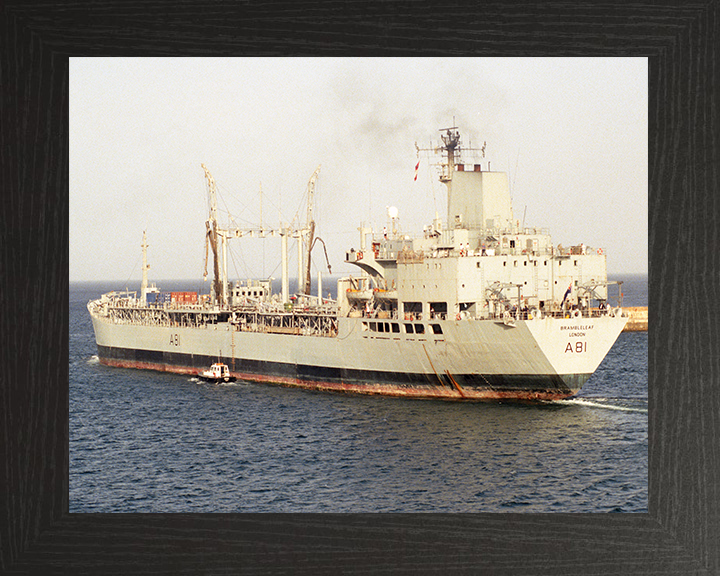 RFA Brambleleaf A81 | Photo Print | Framed Print | Leaf Class | Support Tanker | Royal Fleet Auxiliary Hampshire Prints