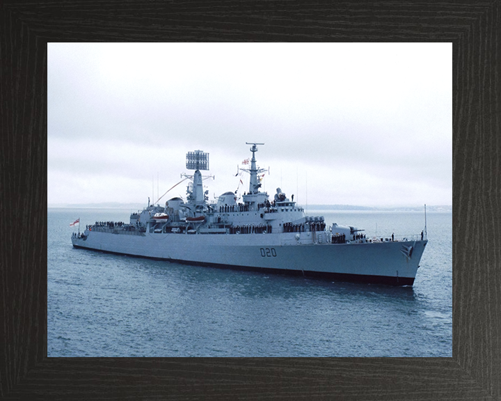 HMS Fife D20 | Photo Print | Framed Print | Poster | County Class | Destroyer | Royal Navy Hampshire Prints