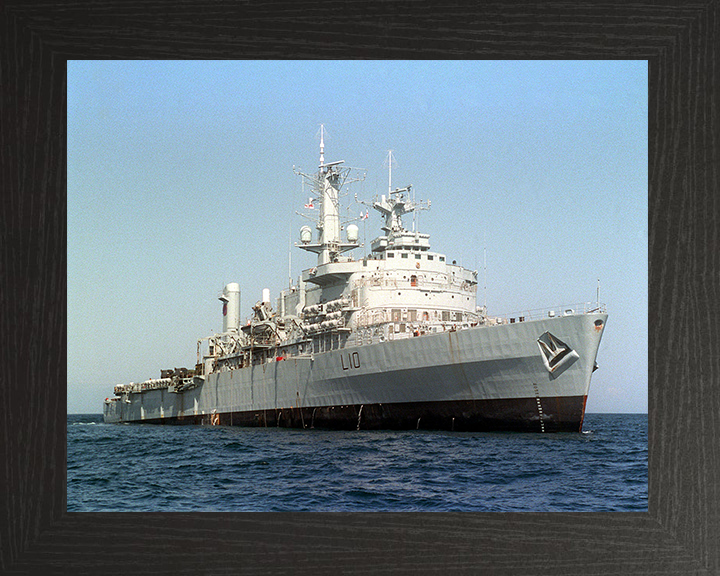 HMS Fearless (L10) Photo Print - Gibraltar 2000 - Royal Navy Fearless Class Landing Platform Dock