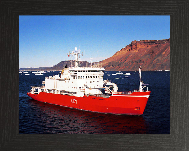HMS Endurance (A171) Photo Print - Gustav Channel 2002  - Royal Navy Ice Breaker Patrol Ship