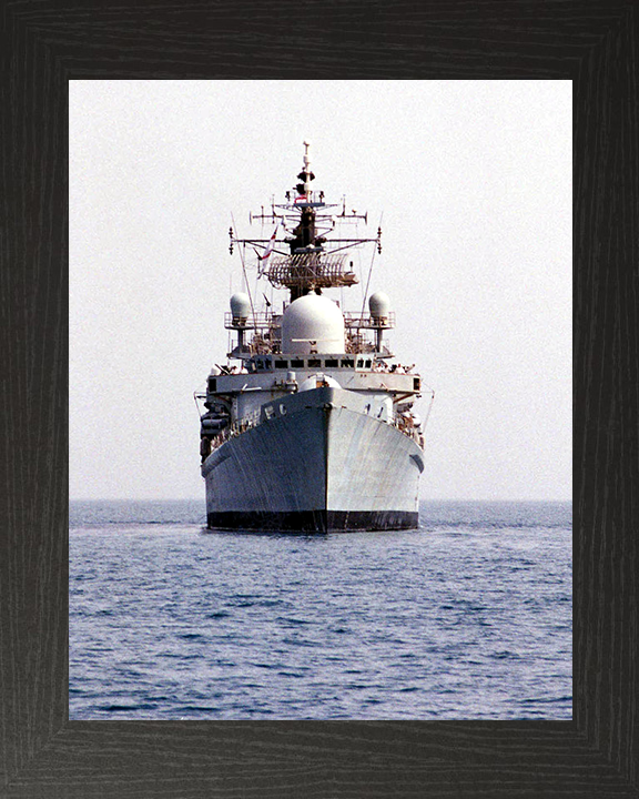 HMS Edinburgh (D97) Photo Print - OP TELIC 2003 - Royal Navy Type 42 Destroyer