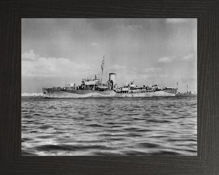HMS Camellia K31 | Photo Print | Framed Print | Flower Class | Corvette | Royal Navy Hampshire Prints