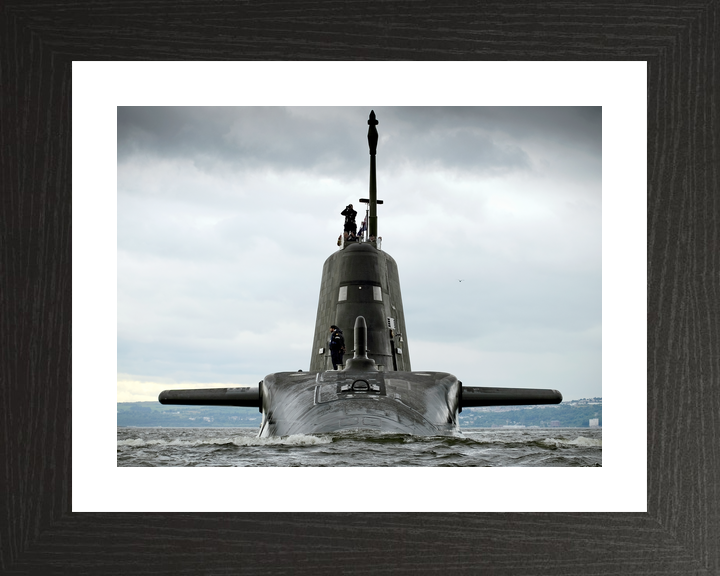 HMS Artful S121 Astute Class Submarine 2010 Bow View