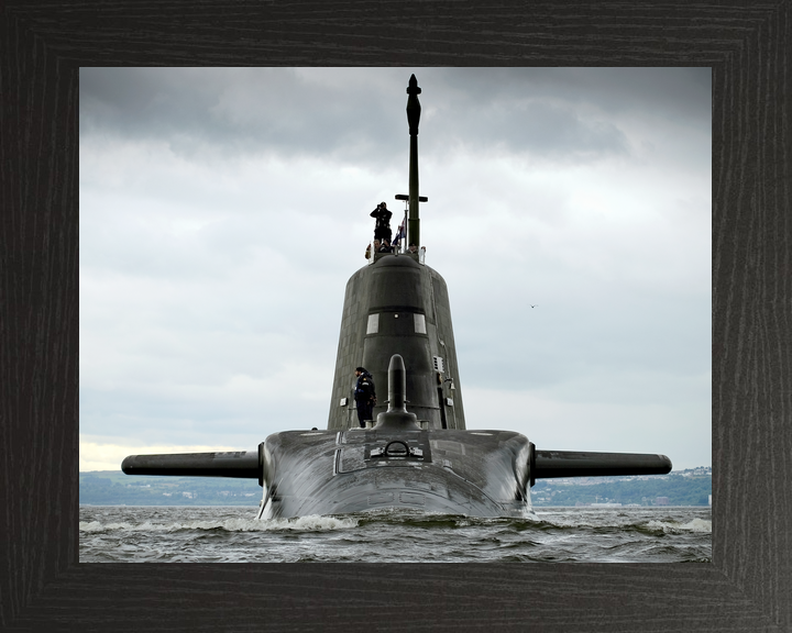 HMS Artful S121 Astute Class Submarine 2010 Bow View