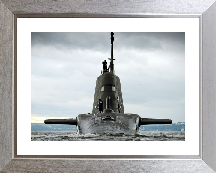 HMS Artful S121 Astute Class Submarine 2010 Bow View