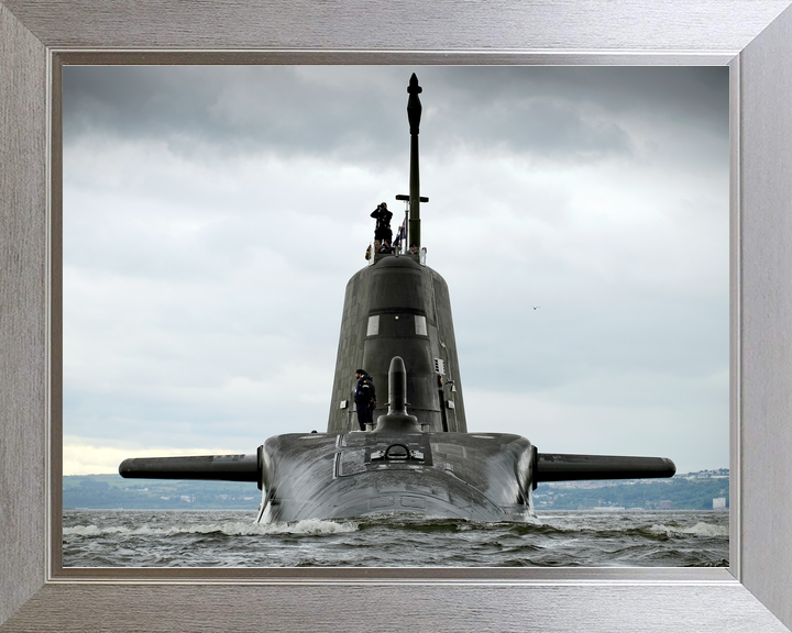 HMS Artful S121 Astute Class Submarine 2010 Bow View