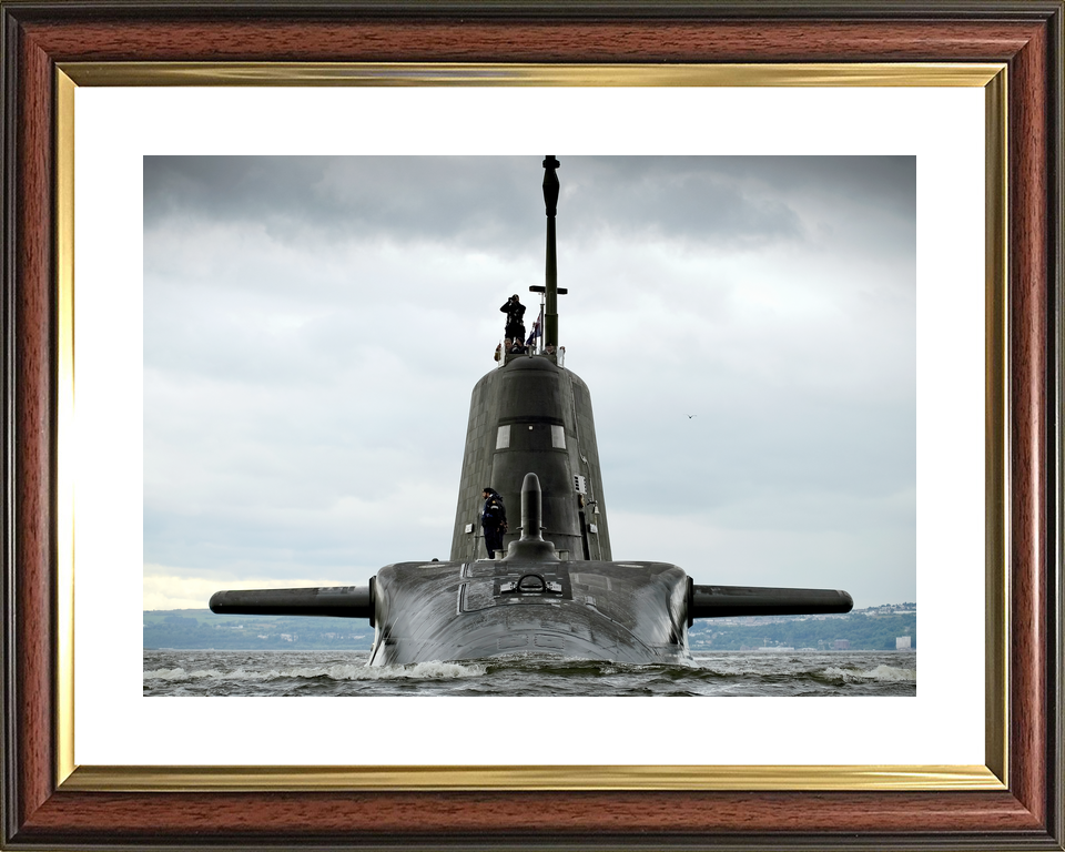 HMS Artful S121 Astute Class Submarine 2010 Bow View