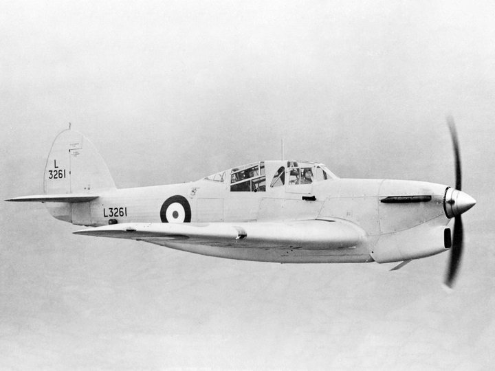RAF Hawker Henley in Flight Photo Print Royal Air Force Aircraft Wall Art Aviation Decor Posters, Prints, & Visual Artwork Hampshire Prints 6 x 4 No Frame No