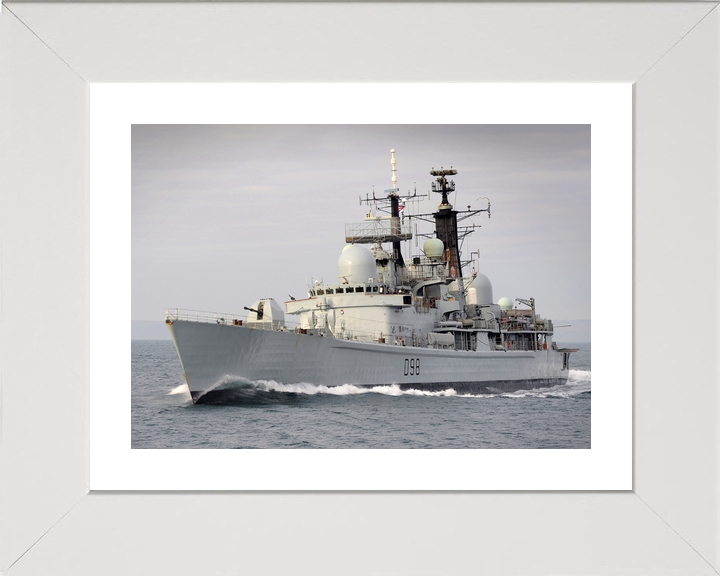 HMS York D98 Type 42 Destroyer January 2011
