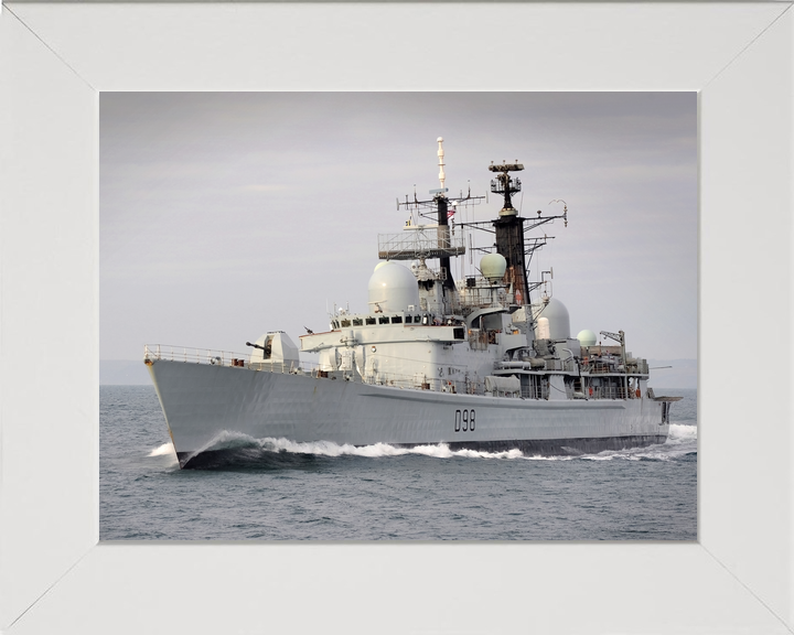 HMS York D98 Type 42 Destroyer January 2011