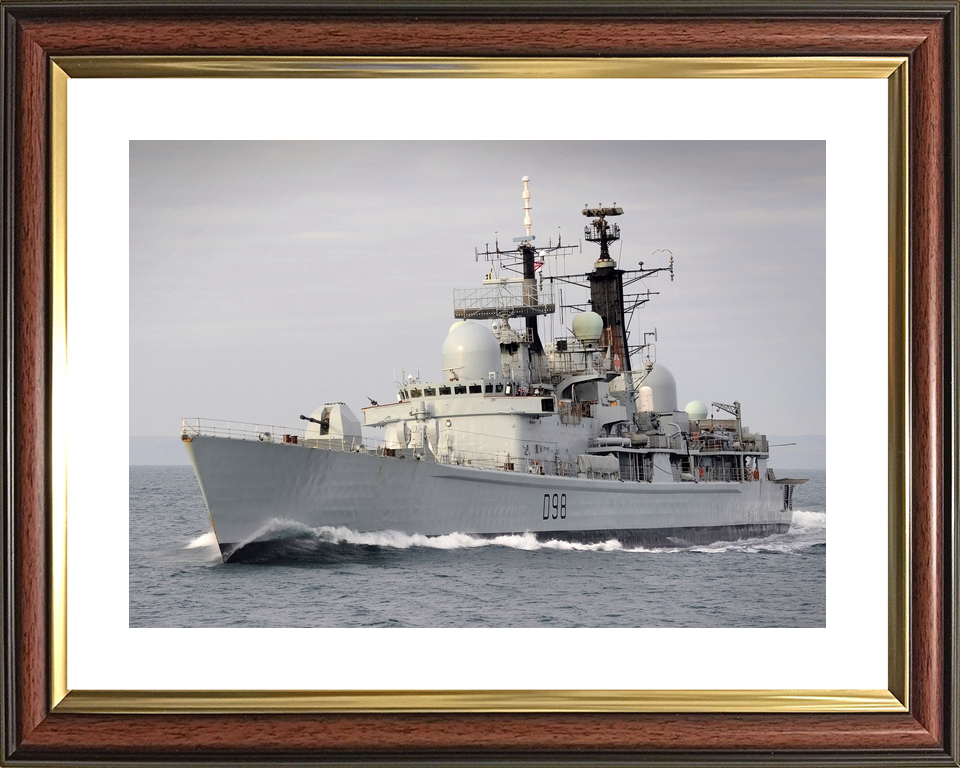 HMS York D98 Type 42 Destroyer January 2011