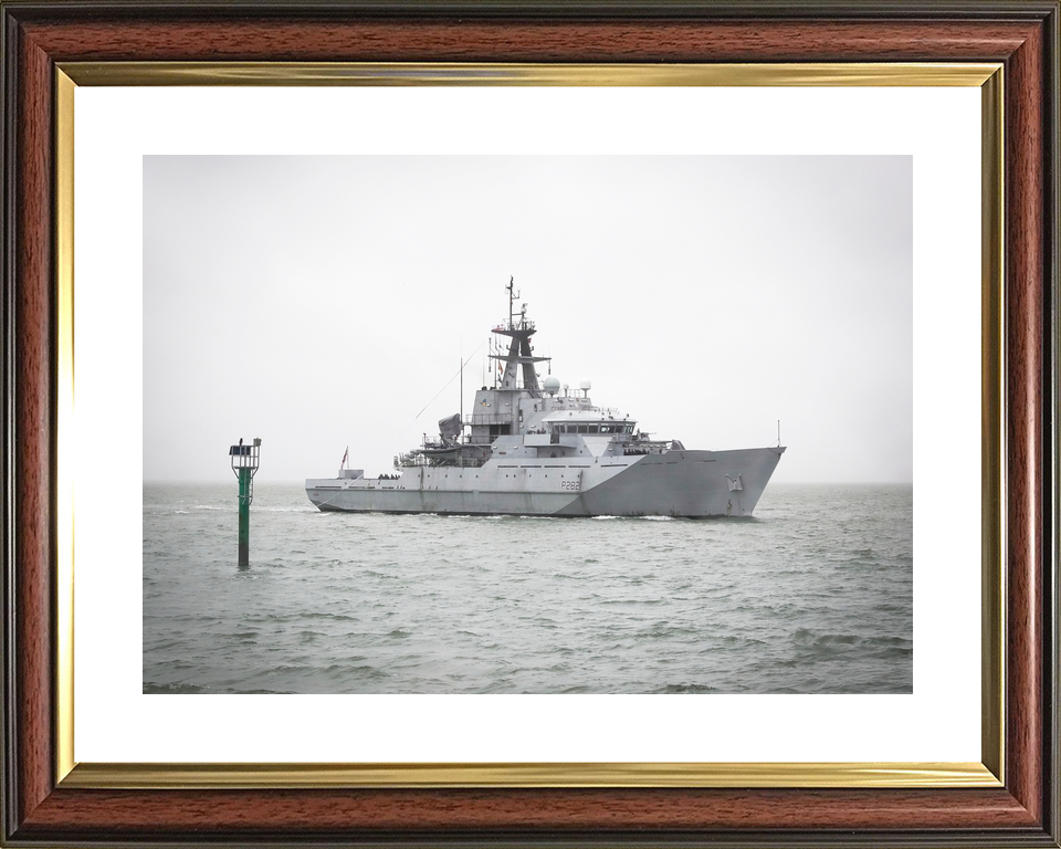 HMS Severn P282 River Class Patrol Vessel October 2017 Photo Print - Posters, Prints, & Visual Artwork - by Hampshire Prints (image 8 of 9)