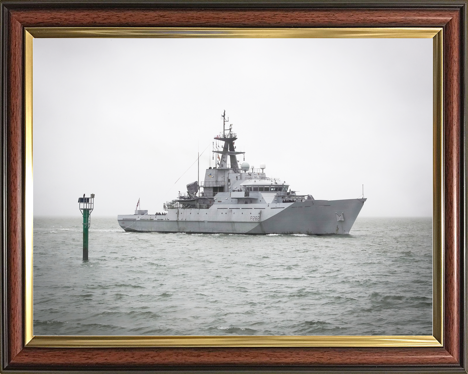 HMS Severn P282 River Class Patrol Vessel October 2017 Photo Print - Posters, Prints, & Visual Artwork - by Hampshire Prints (image 9 of 9)