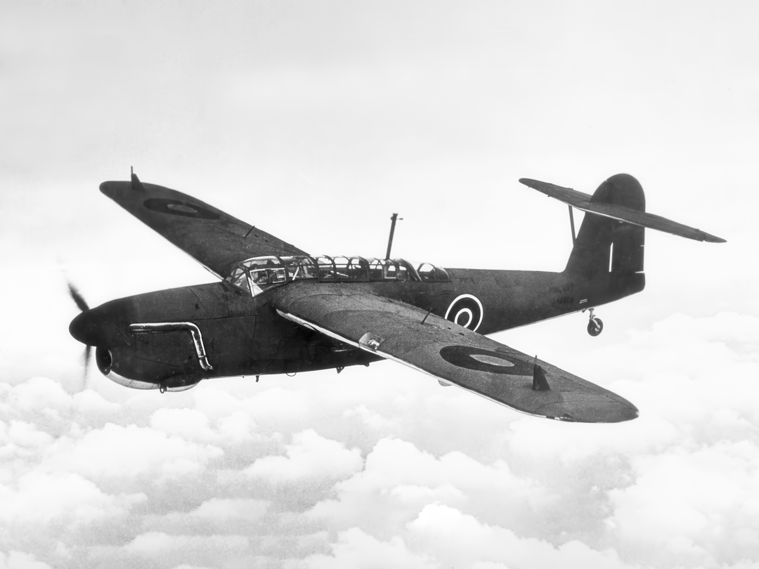 Fairey Barracuda I in flight Photo Print - Royal Navy Aircraft Posters, Prints, & Visual Artwork Hampshire Prints 6 x 4 No Frame No
