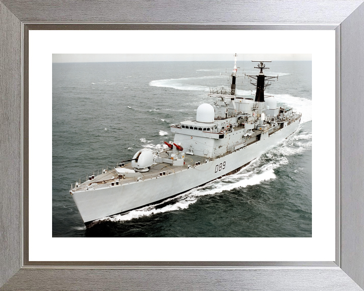 HMS Exeter (D89) Royal Navy Type 42 Destroyer Making Turns Photo Print Wall Art Decor - Posters, Prints, & Visual Artwork - by Hampshire Prints (image 6 of 9)