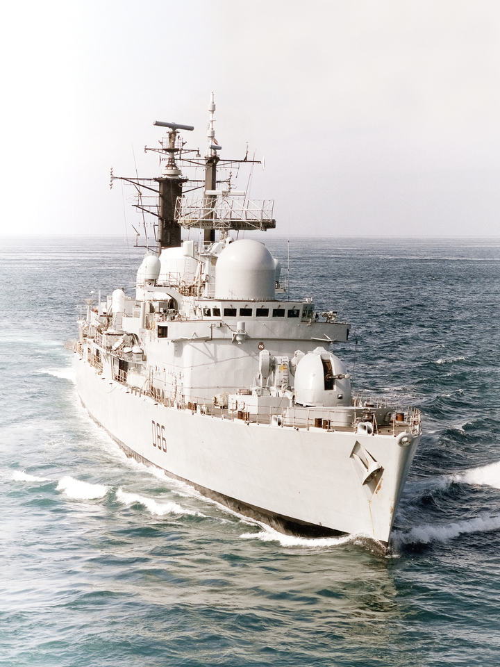 HMS Birmingham (D86) Royal Navy Type 42 Destroyer Underway Photo Print Wall Art Decor Posters, Prints, & Visual Artwork Hampshire Prints 6 x 4 No Frame No