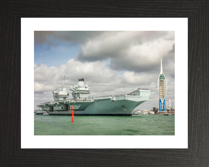 HMS Queen Elizabeth R08 Queen Elizabeth Class Aircraft Carrier August 2019 Photo Print - Posters, Prints, & Visual Artwork - by Hampshire Prints (image 2 of 9)
