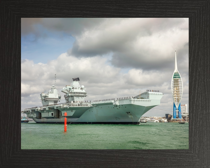 HMS Queen Elizabeth R08 Queen Elizabeth Class Aircraft Carrier August 2019 Photo Print - Posters, Prints, & Visual Artwork - by Hampshire Prints (image 3 of 9)