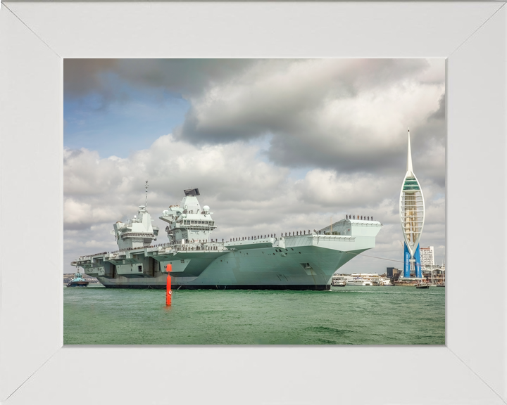 HMS Queen Elizabeth R08 Queen Elizabeth Class Aircraft Carrier August 2019 Photo Print - Posters, Prints, & Visual Artwork - by Hampshire Prints (image 5 of 9)