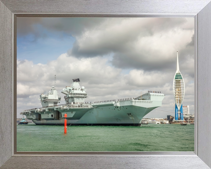 HMS Queen Elizabeth R08 Queen Elizabeth Class Aircraft Carrier August 2019 Photo Print - Posters, Prints, & Visual Artwork - by Hampshire Prints (image 7 of 9)