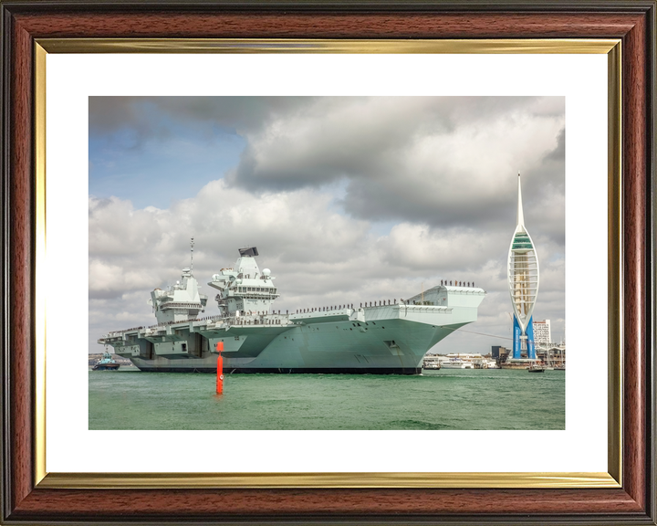 HMS Queen Elizabeth R08 Queen Elizabeth Class Aircraft Carrier August 2019 Photo Print - Posters, Prints, & Visual Artwork - by Hampshire Prints (image 8 of 9)