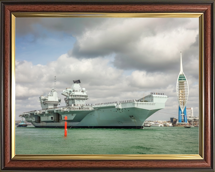 HMS Queen Elizabeth R08 Queen Elizabeth Class Aircraft Carrier August 2019 Photo Print - Posters, Prints, & Visual Artwork - by Hampshire Prints (image 9 of 9)