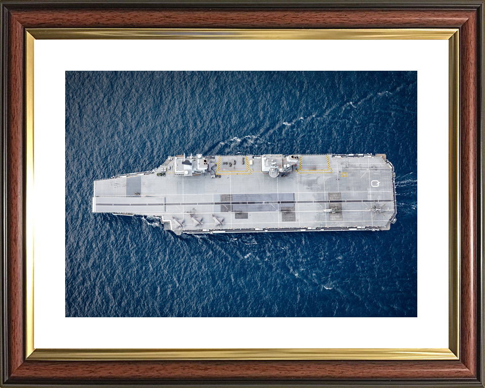 HMS Queen Elizabeth R08 Queen Elizabeth Class Aircraft Carrier October 2019 Photo Print - Posters, Prints, & Visual Artwork - by Hampshire Prints (image 8 of 9)
