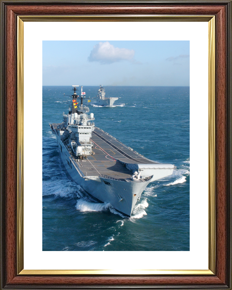 HMS Invincible R05 Invincible Class Aircraft Carrier Photo Print - Posters, Prints, & Visual Artwork - by Hampshire Prints (image 8 of 9)
