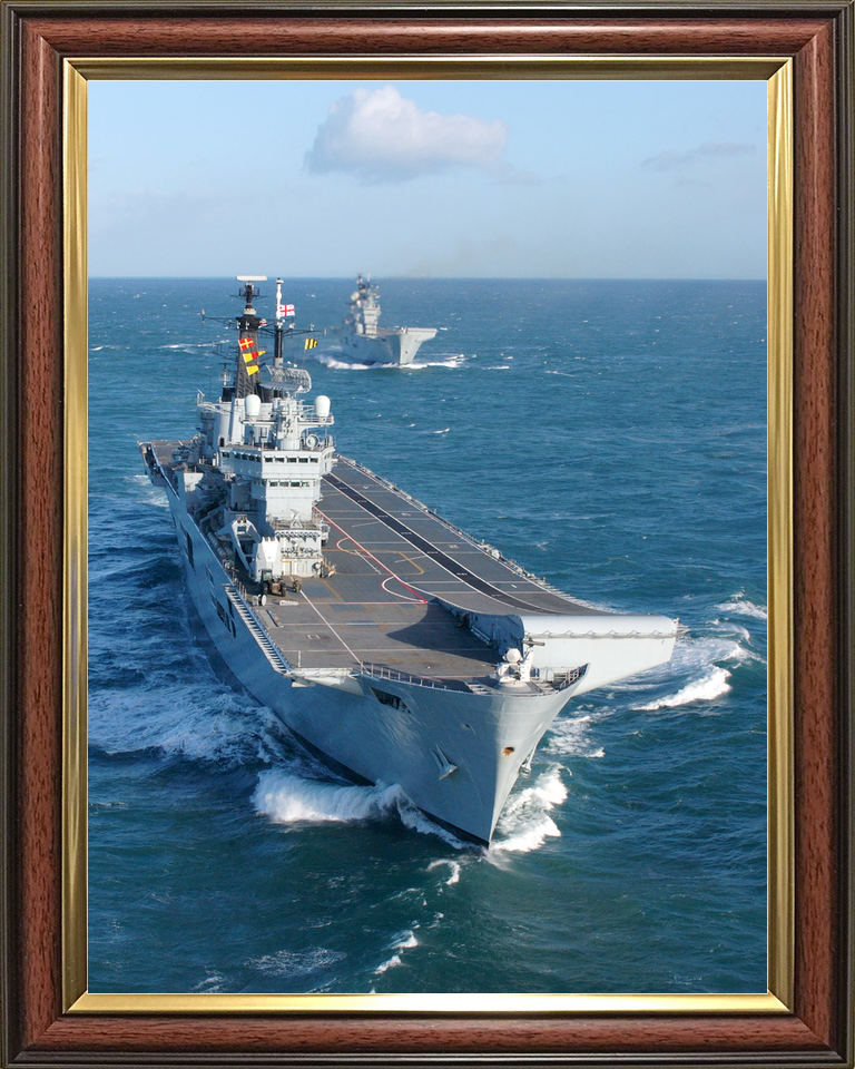 HMS Invincible R05 Invincible Class Aircraft Carrier Photo Print - Posters, Prints, & Visual Artwork - by Hampshire Prints (image 9 of 9)