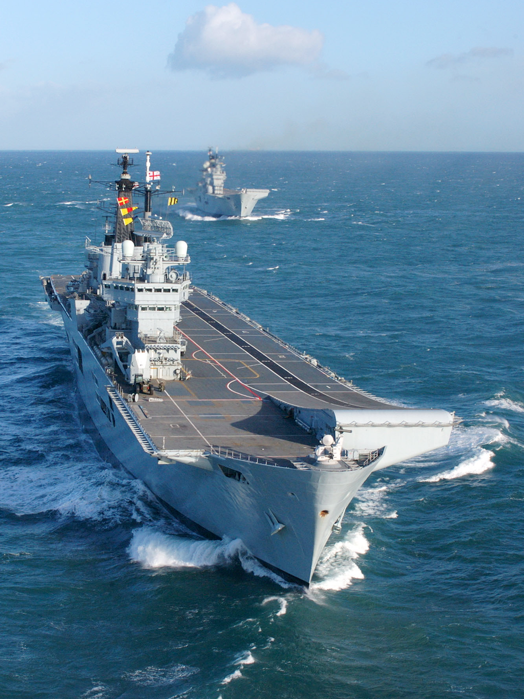 HMS Invincible R05 Invincible Class Aircraft Carrier Photo Print - Posters, Prints, & Visual Artwork - by Hampshire Prints (image 1 of 9)