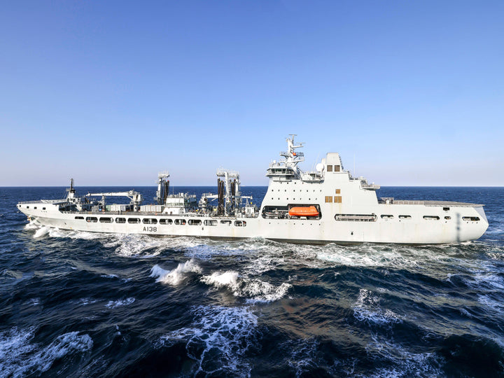 RFA Tidesurge A138 | Photo Print | Framed Print | Tide class | Tanker | Royal Fleet Auxiliary Hampshire Prints