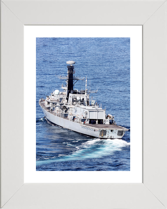 HMS Sutherland F81 Type 23 Frigate April 2017 Stern View Photo Print - Posters, Prints, & Visual Artwork - by Hampshire Prints (image 4 of 9)