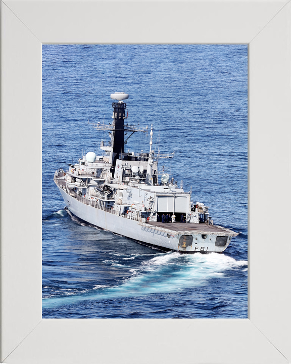 HMS Sutherland F81 Type 23 Frigate April 2017 Stern View Photo Print - Posters, Prints, & Visual Artwork - by Hampshire Prints (image 5 of 9)