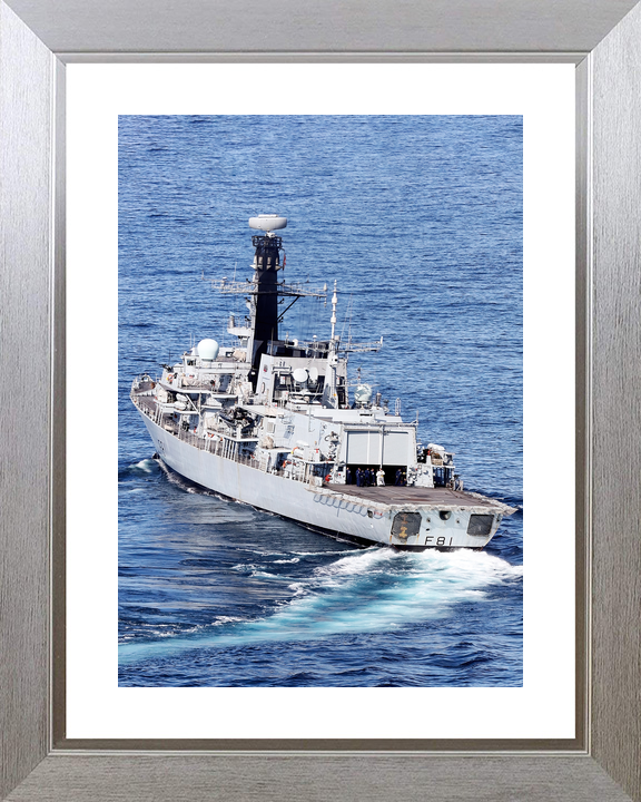 HMS Sutherland F81 Type 23 Frigate April 2017 Stern View Photo Print - Posters, Prints, & Visual Artwork - by Hampshire Prints (image 6 of 9)