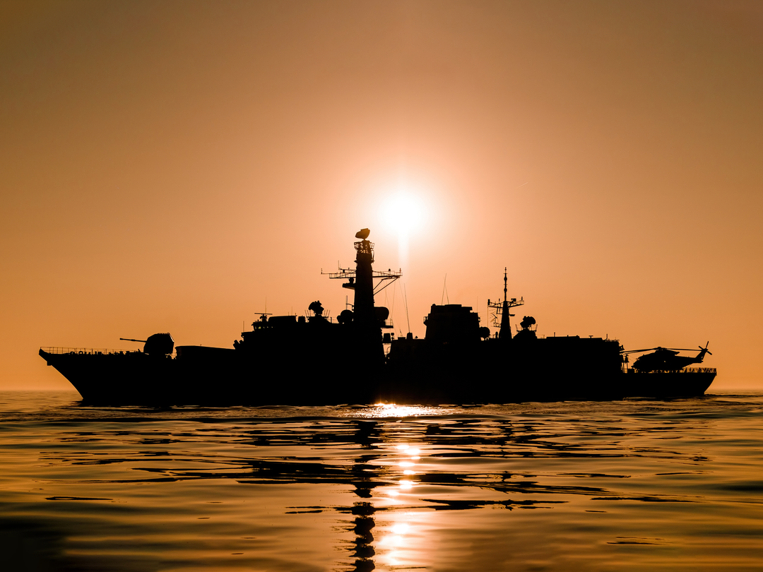 HMS St Albans F83 Type 23 Frigate April 2018 Photo Print - Posters, Prints, & Visual Artwork - by Hampshire Prints (image 1 of 9)