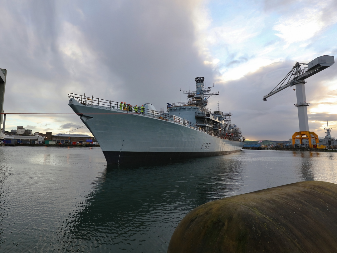 HMS Somerset F82 Type 23 Frigate Photo Print - Posters, Prints, & Visual Artwork - by Hampshire Prints (image 1 of 9)