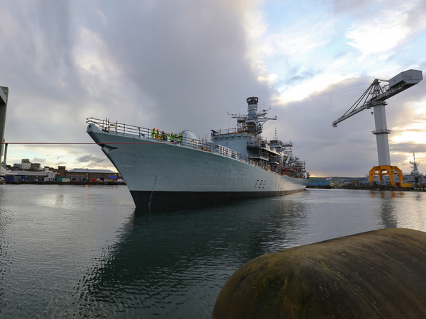 HMS Somerset F82 Type 23 Frigate